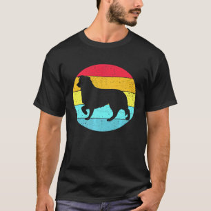 Australian Shepherd Vintage Dog 80s 70s Style T-Shirt