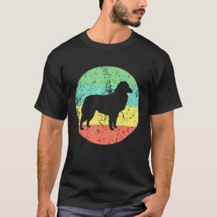 Australian Shepherd Vintage Retro Aussie Dog T-Shirt