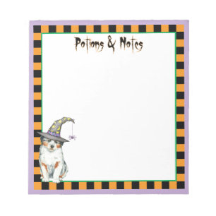 Australian Shepherd Witch Notepad