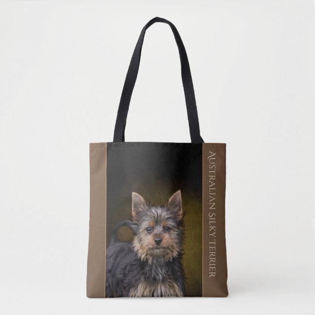 Australian Silky Terrier Tote Bag (Front)