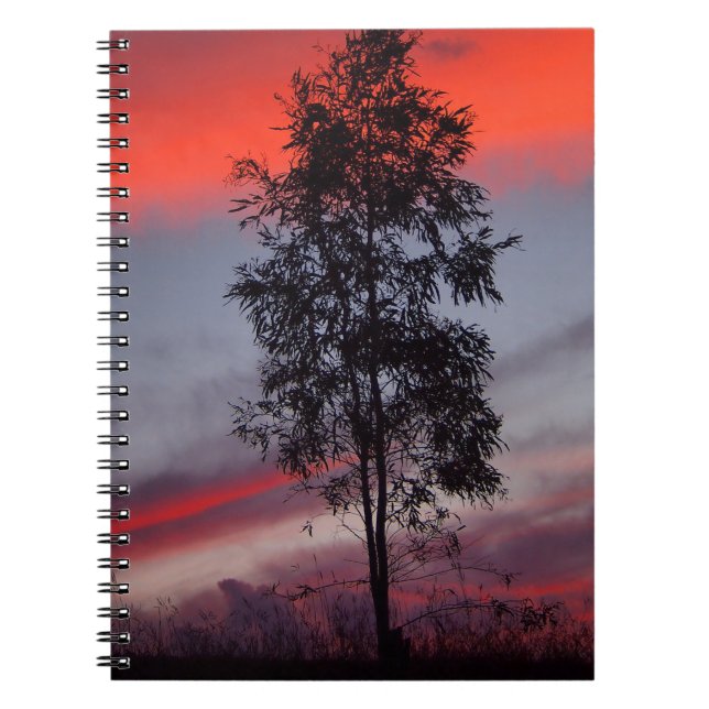 Australian stormy sunset notebook (Front)