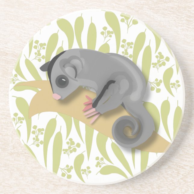 Australian Sugar Glider Coaster (Front)