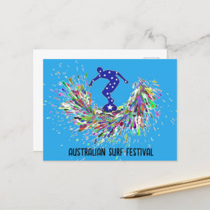 Australian Surf Festival Post Card