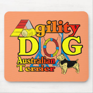 Australian_Terrier_Agility Mouse Pad