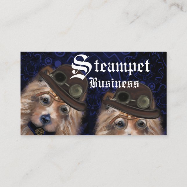 Australian Terrier      Business Card (Front)