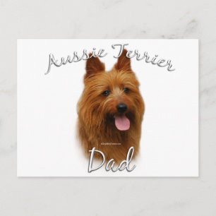 Australian Terrier Dad 2 Postcard