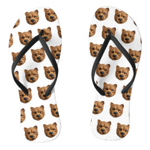 Australian Terrier Dog 3D Inspired Thongs