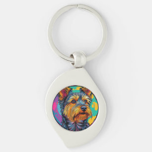 Australian Terrier dog Key Ring