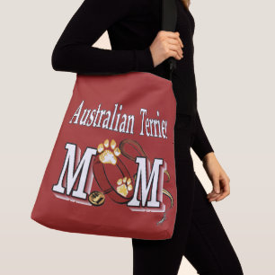 Australian Terrier Dog Mum Crossbody Bag