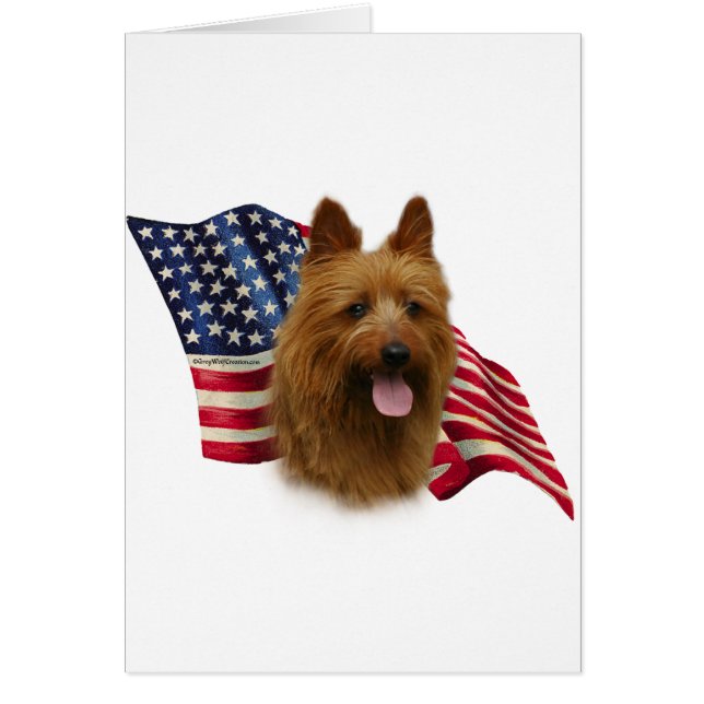 Australian Terrier Flag (Front)