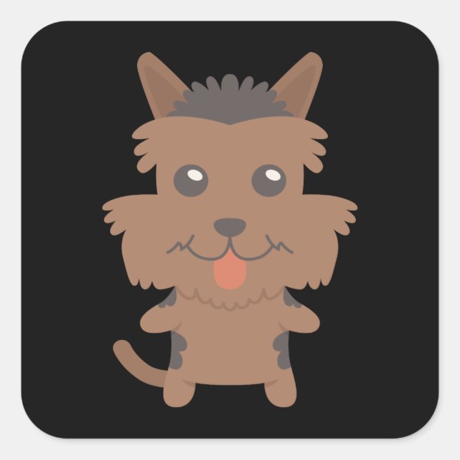 Australian Terrier Gift Idea Square Sticker (Front)