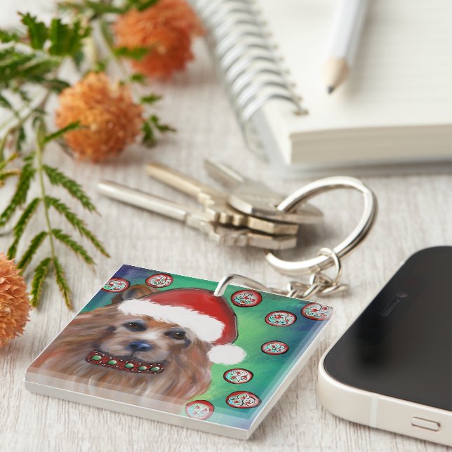  AUSTRALIAN TERRIER KEY RING (Front Right)
