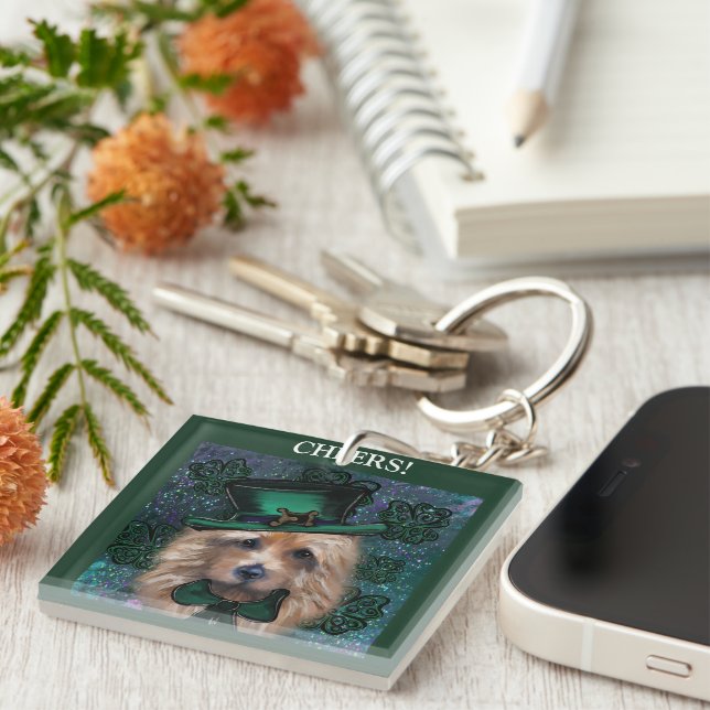 Australian Terrier    Key Ring (Front Right)