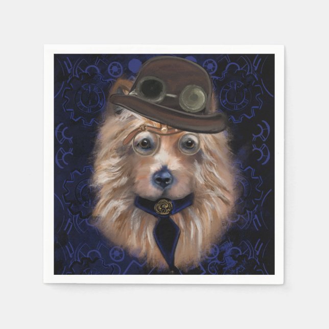 AUSTRALIAN TERRIER     NAPKIN (Front)