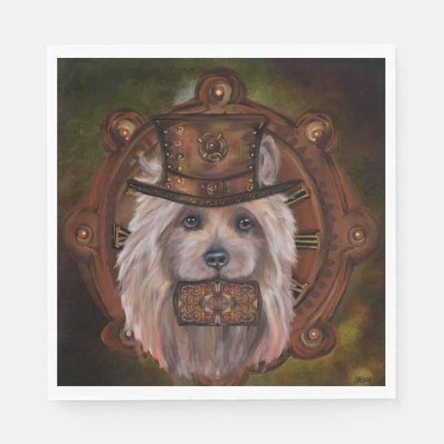 AUSTRALIAN TERRIER  NAPKIN (Front)