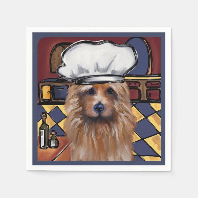 Australian Terrier  Napkin (Front)
