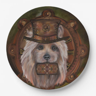 AUSTRALIAN TERRIER PAPER PLATE