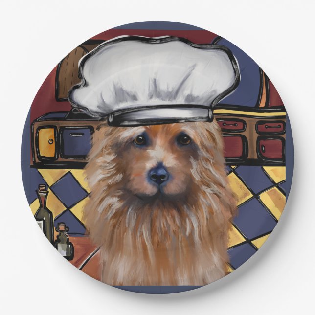 Australian Terrier  Paper Plate (Front)
