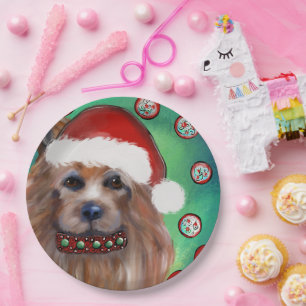  AUSTRALIAN TERRIER PAPER PLATE