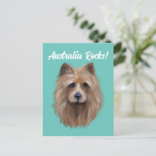 AUSTRALIAN TERRIER            POSTCARD