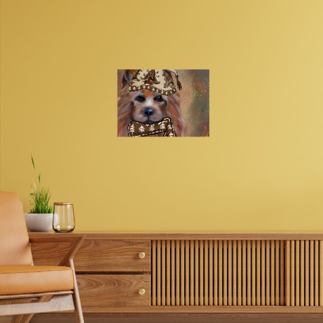 AUSTRALIAN TERRIER   POSTER (Living Room 2)