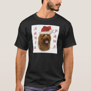Australian Terrier Santa Paws T-Shirt