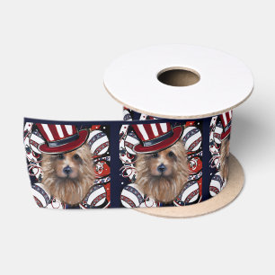 AUSTRALIAN TERRIER SATIN RIBBON