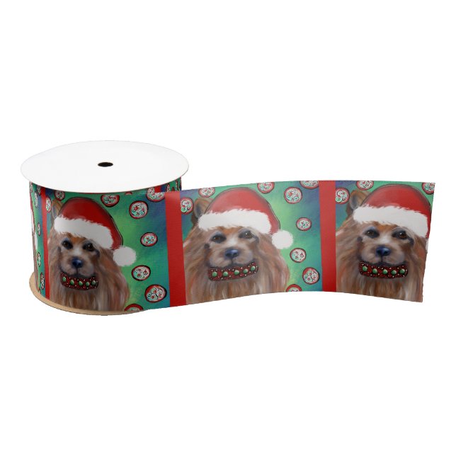  AUSTRALIAN TERRIER SATIN RIBBON (Spool)