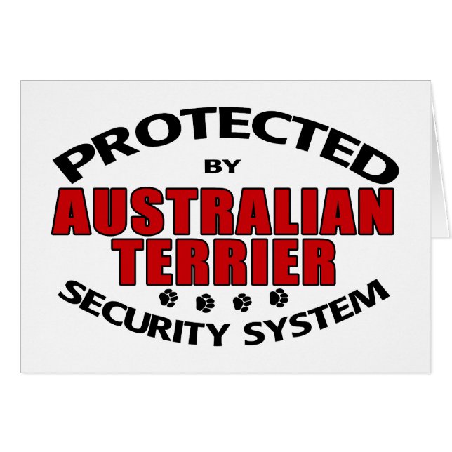 Australian Terrier Security (Front Horizontal)