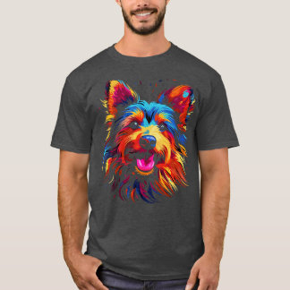 Australian Terrier Smiling T-Shirt