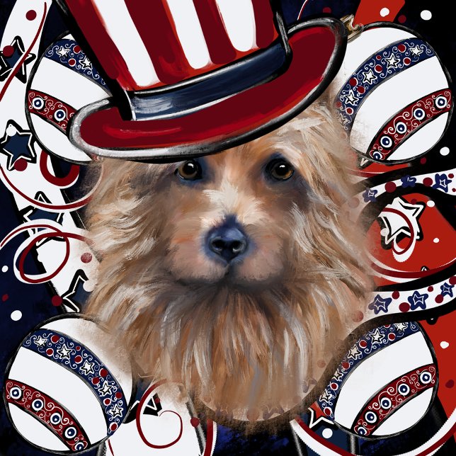 AUSTRALIAN TERRIER      SQUARE PAPER COASTER (Creator Uploaded)