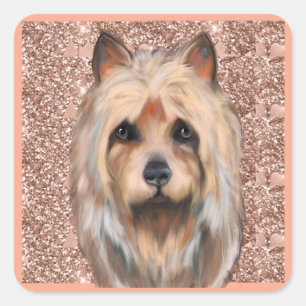 AUSTRALIAN TERRIER   T-Shirt Square Sticker