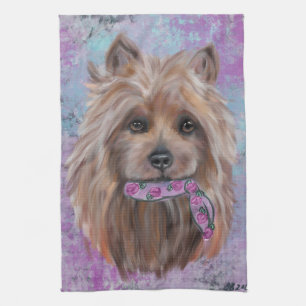 AUSTRALIAN TERRIER TEA TOWEL