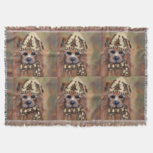 AUSTRALIAN TERRIER THROW BLANKET