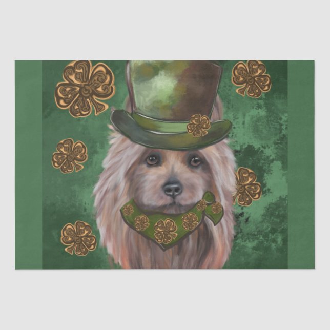  AUSTRALIAN TERRIER   TISSUE PAPER (Front)