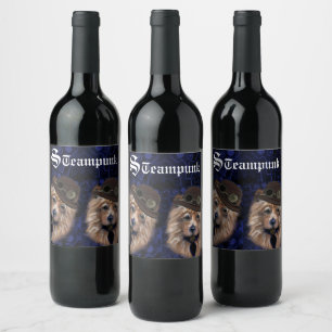 Australian Terrier     Wine Label