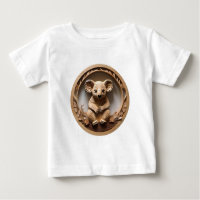 Australian Tree Hugger: Koala Bear Wood Print