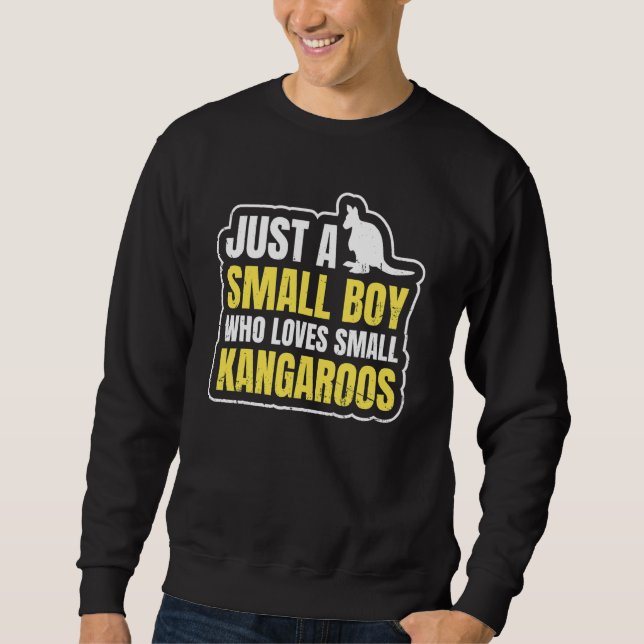 Australian Wallaby For A Wallaby Boy Sweatshirt (Front)