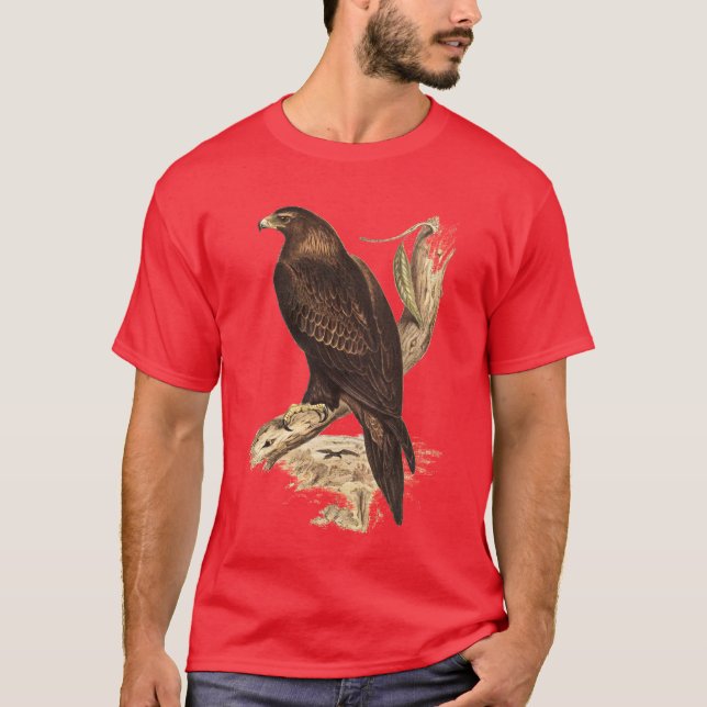 Australian Wedge Tailed Eagle. Huge Bird of Prey. T-Shirt (Front)