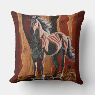 Australian Wild Brumby Cushion