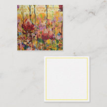 Australian wildflowers Enclosure Card