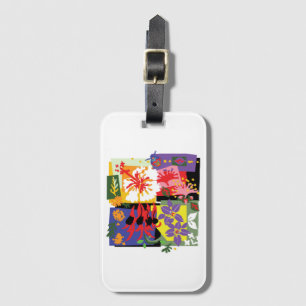Australian WILDFLOWERS - floral celebration -- Luggage Tag