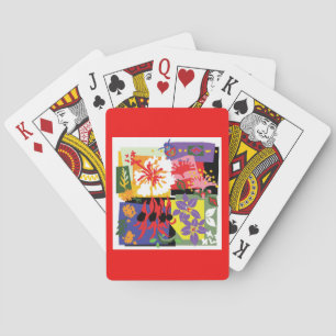 Australian WILDFLOWERS - Floral Celebration Playing Cards