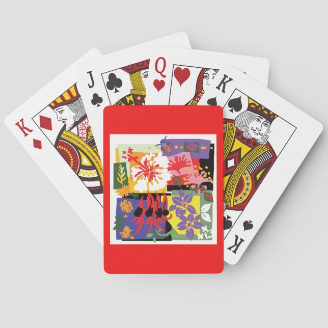 Australian WILDFLOWERS - Floral Celebration Playing Cards (Back)