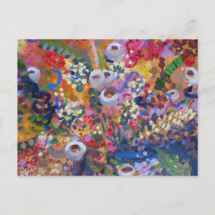 Australian wildflowers postcard