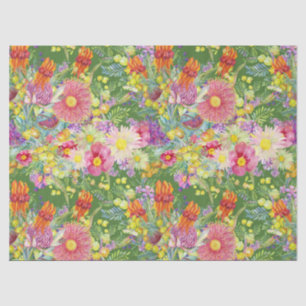 Australian Wildflowers Tissue Paper