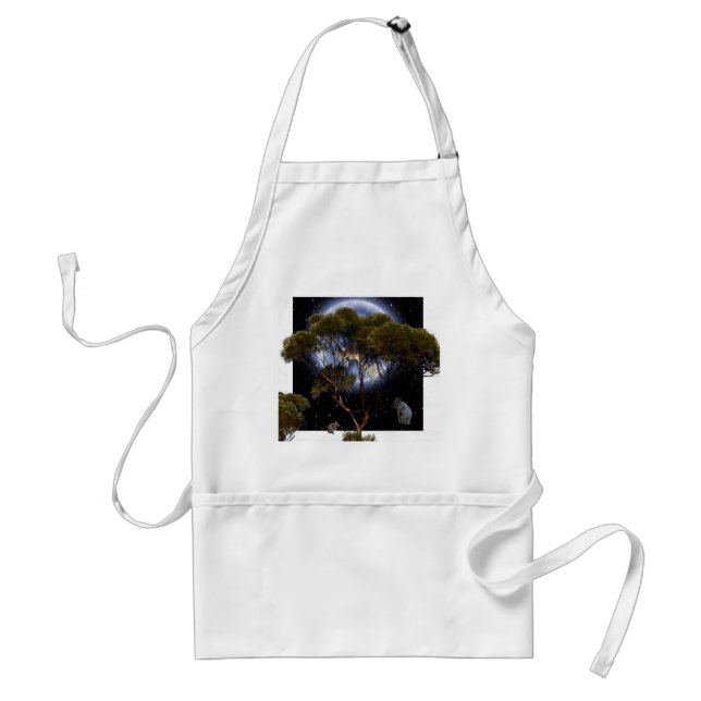 Australian Wildlife Quokka Design, Standard Apron (Front)