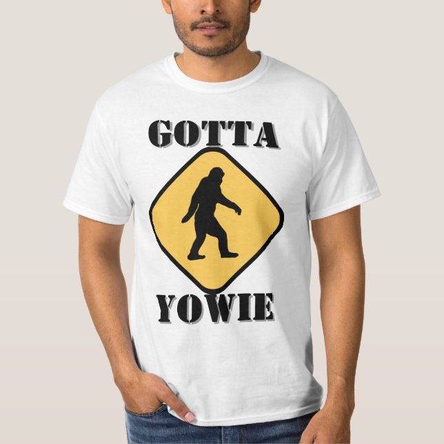 Australian Yowie bigfoot T-Shirt (Front)