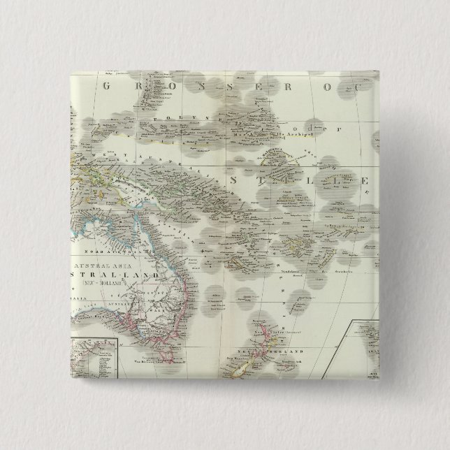 Australien - Australia 15 Cm Square Badge (Front)