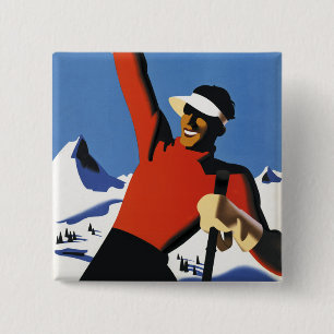 Austria 15 Cm Square Badge